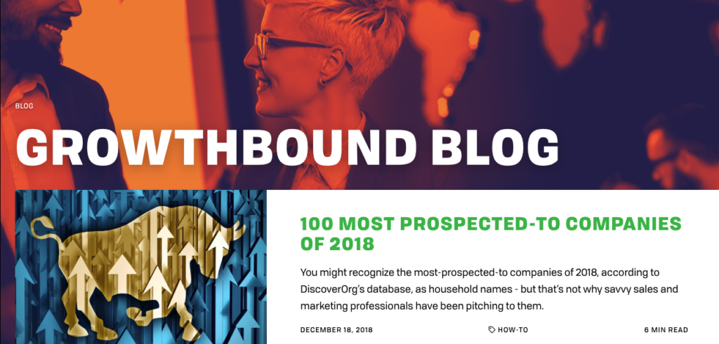 Growthbound Sales Blog