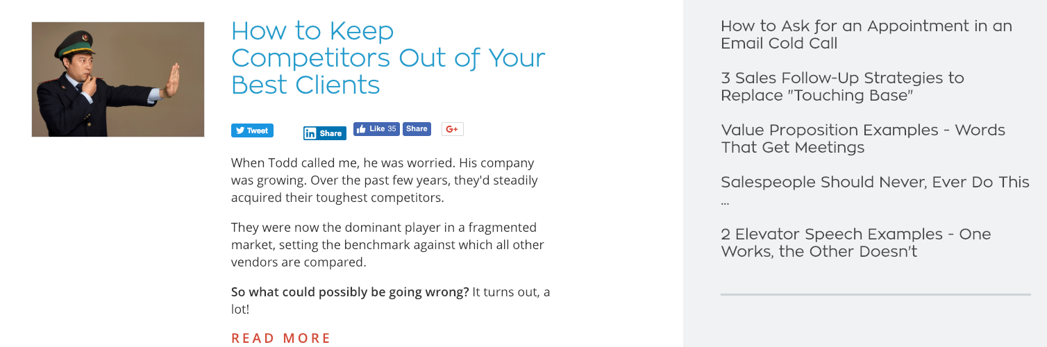 Jill Konrath's best sales strategies sales blog