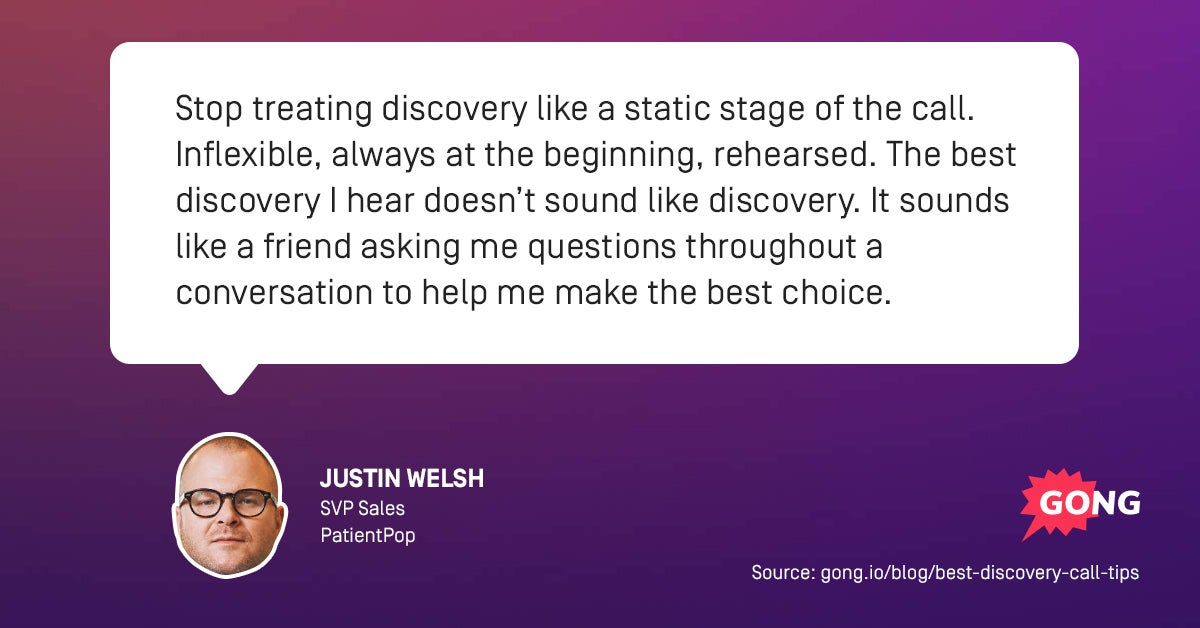 best discovery call tips justin welsh