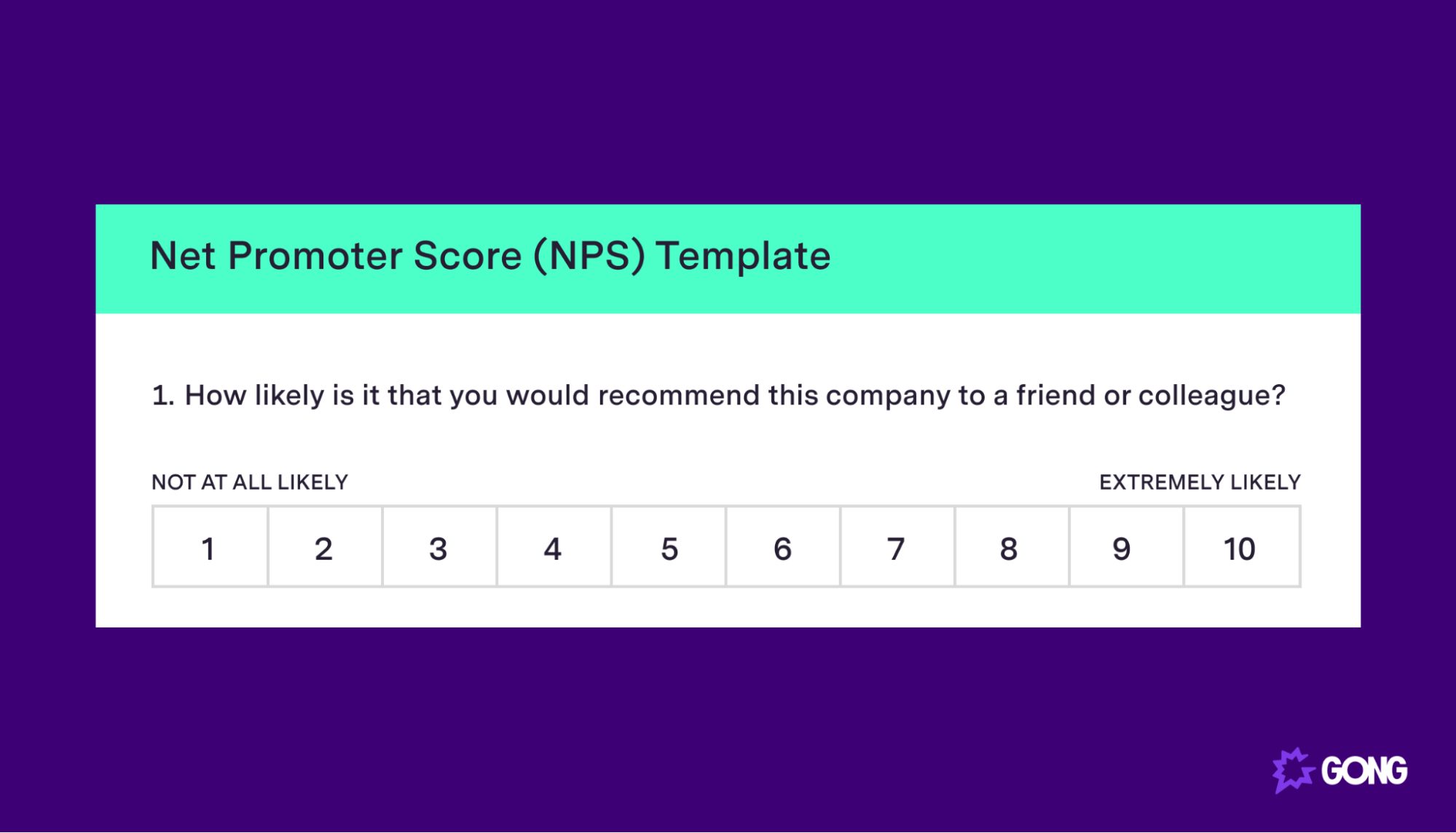 NPS survey