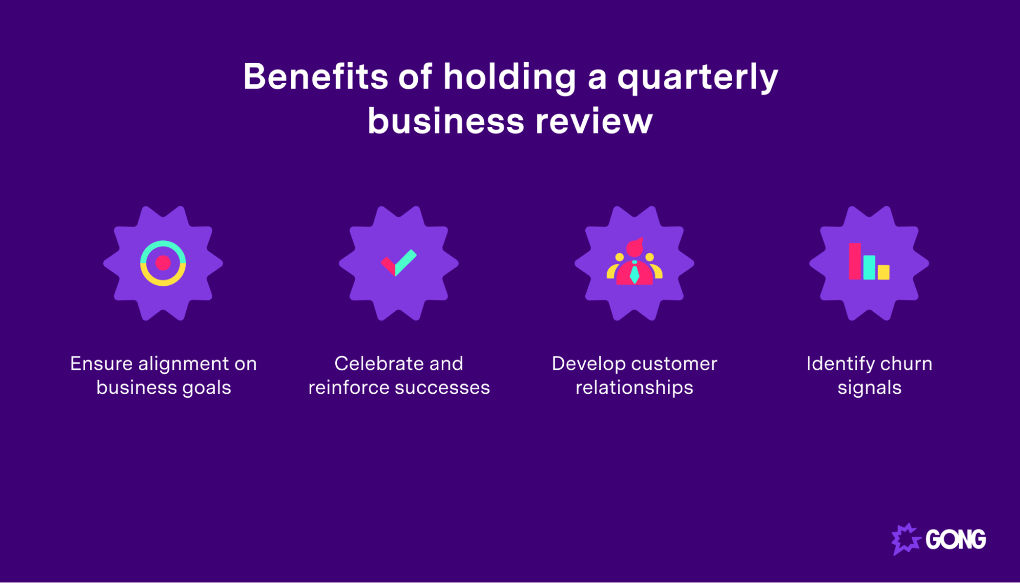 Benefits of holding a quarterly business review