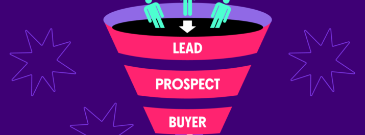 Sending qualified prospects into a sales funnel