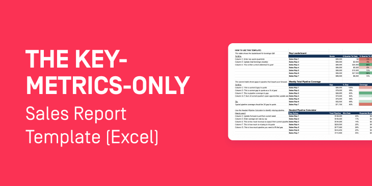 sales report presentation in excel