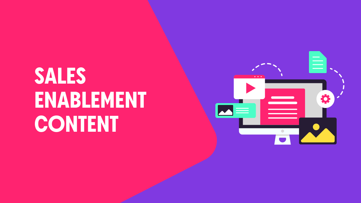 Selling with sales enablement content