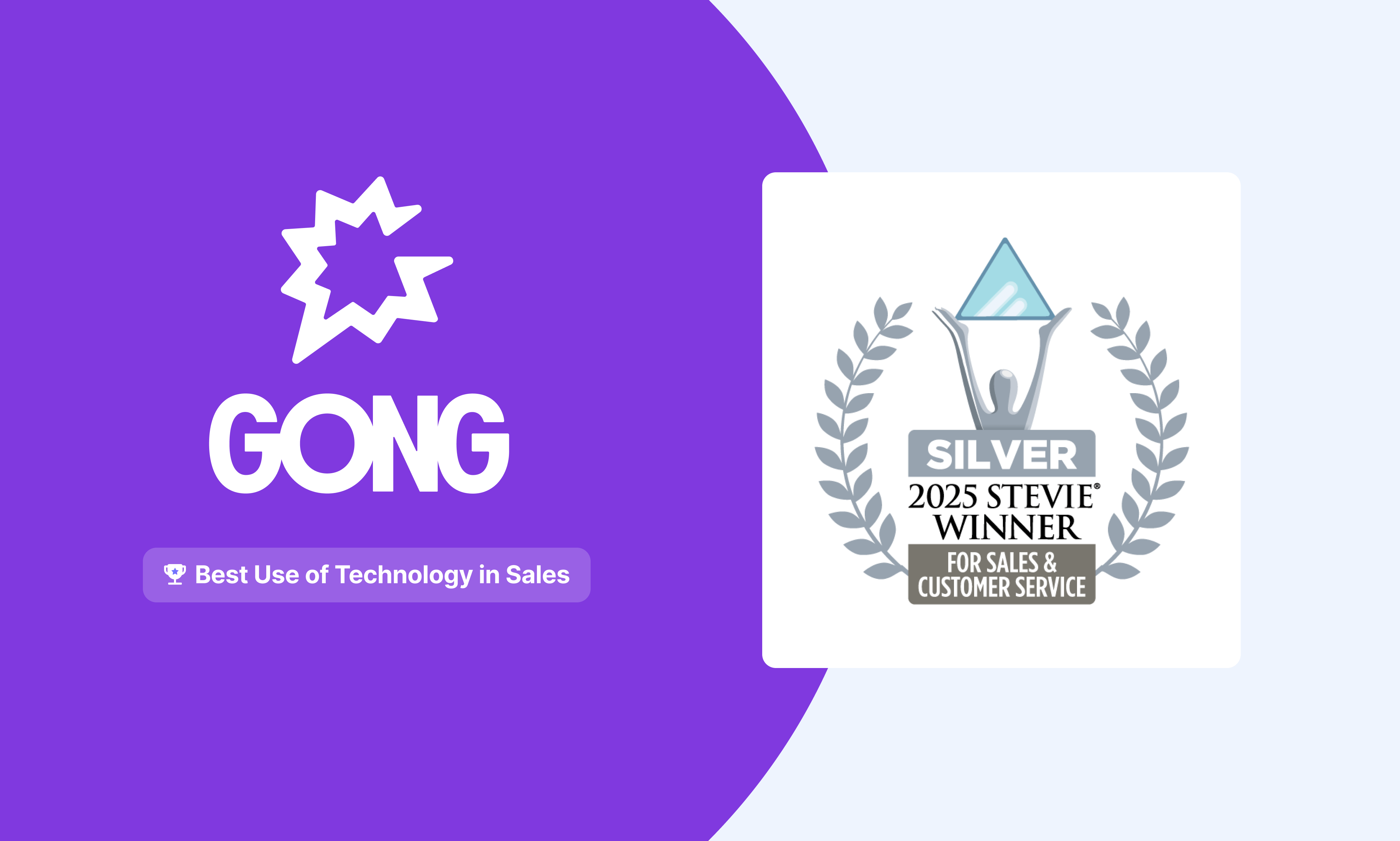 gong-silver-stevie-award-2025